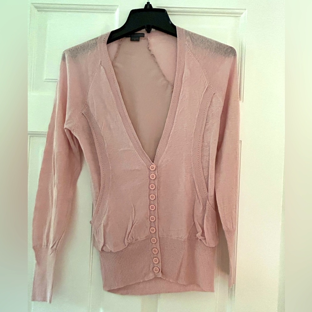 Armani Exchange cardigan pink size small